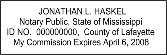 Notary Stamp Seal Ink Personalized Self Inking Stamp Custom Stamp Rubber Stamp Trodat 4913 Self Ink Notary Stamp - 7/8" x 2-3/8" Impression Area