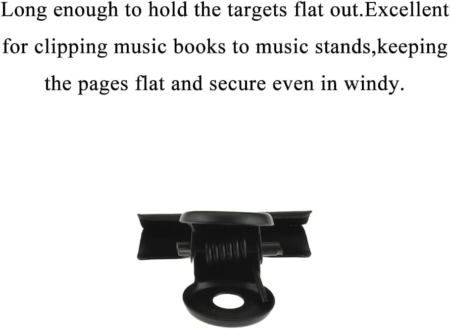 HAHIYO 0.87inch Black Bulldog Clips Metal File Hinge Binder Clips Clamps Save Space Strong Spring Jaws Rock Solid Grip Book Lay Flat Deburred Edge for Hang Photos Wall Grid Dog Food 30PCS