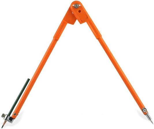 Professional Woodworking Compass Pencil Marking Compass Circle Maker Scriber Compass for Geometry (Large)