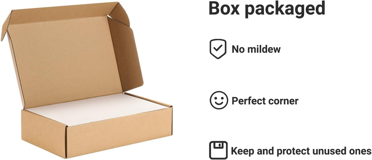 25 Pcs Book Board, Binder Board, Cover Board, Heavy Duty Chipboard for Book Binding, DIY Cardboard (White, 5.5 x 8.5 Inch 80PT)