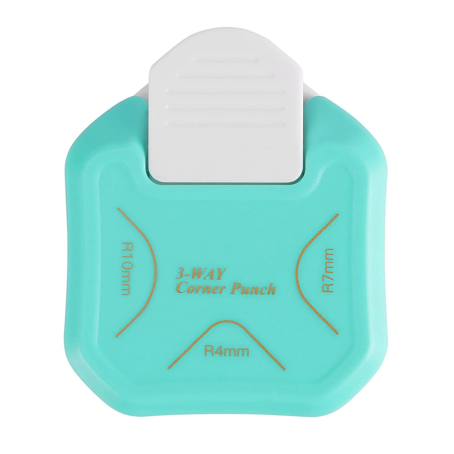 MyArTool 3 Way Corner Rounder Punch, 4mm, 7mm, 10mm 3 in 1 Corner Cutter for Paper Crafts, DIY Projects, Laminate, Photo Corner, Card Making and Scrapbooking