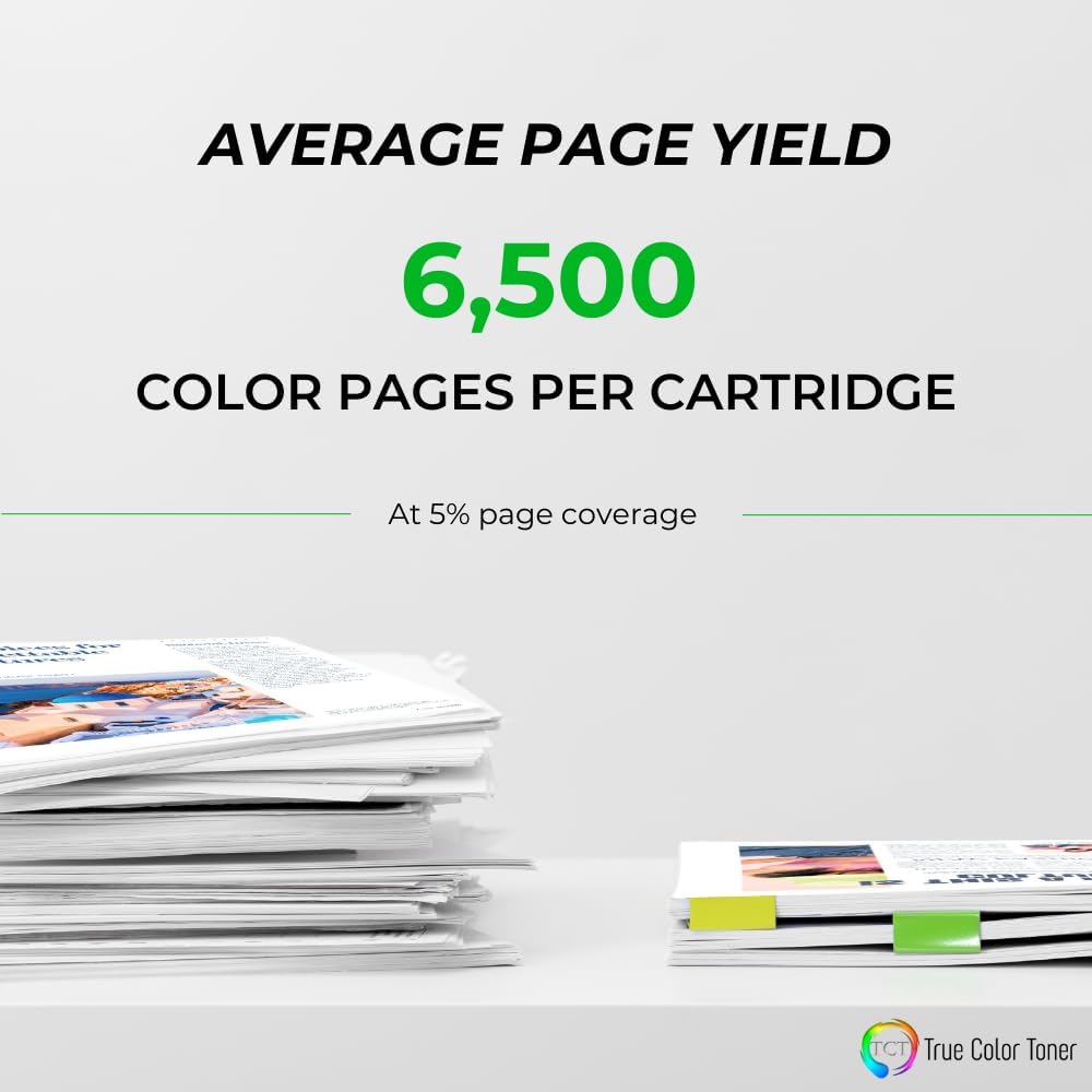 TCT TN810 Color Toner Cartridge 3 Pack - Compatible Replacement for Brother TN810 TN-810 Works with Brother HL‐L9410CDN L9430CDN MFC‐L9610CDN L9630CDN Printers (Cyan Magenta Yellow)