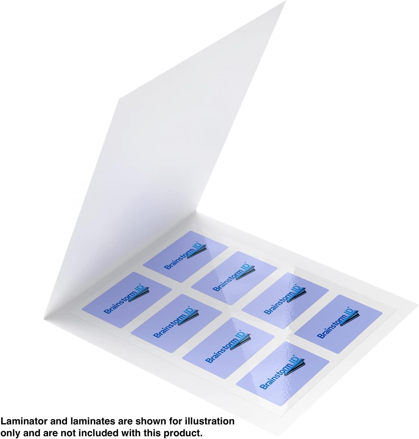 Brainstorm ID Letter Size Lamination Carriers - 5 Pack (Large)