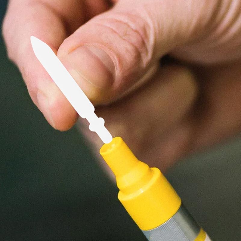 50pcs Acrylic Paint Pen Replacement Nibs 50pcs Markers Pen Tip Refillable Paint Pen Nibs for Paint Markers (0.7mm Pen)