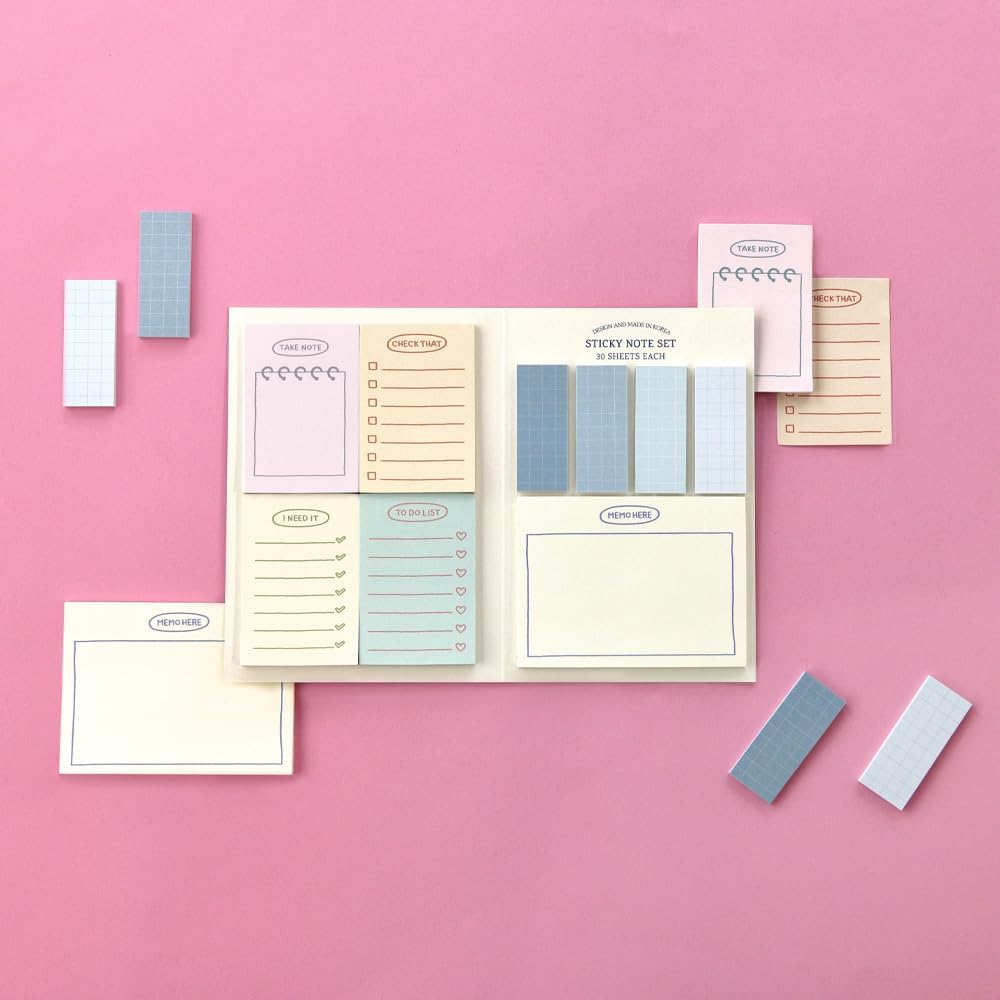 Color Palette Sticky Set - C (Sticky Note Set - Sketch)