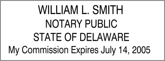 Notary Stamp Seal Ink Personalized Self Inking Stamp Custom Stamp Rubber Stamp Trodat 4913 Self Ink Notary Stamp - 7/8" x 2-3/8" Impression Area