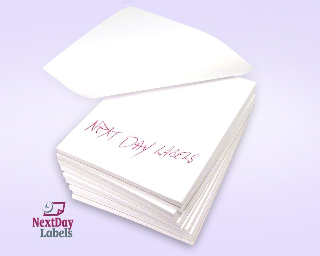 Memo Pads - Note Pads - Scratch Pads - Writing Pads - 10 Pads with 50 Sheets in Each Pad (4.25 x 5.5 inches)