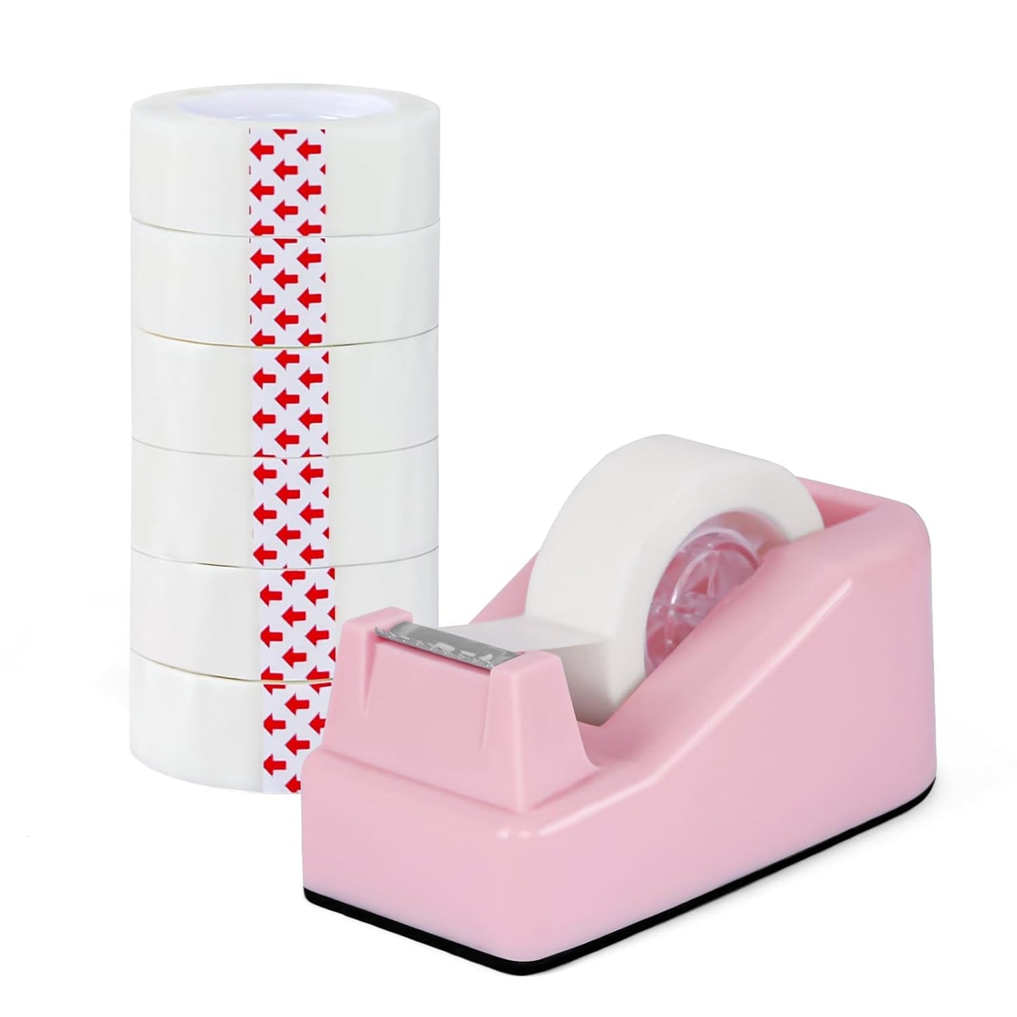 12 Rolls Transparent Tape - Perfect for Wrapping Gifts, Office Supplies, Home Use - Each Roll 0.71 Inch x 1000 inches (12PCS White)