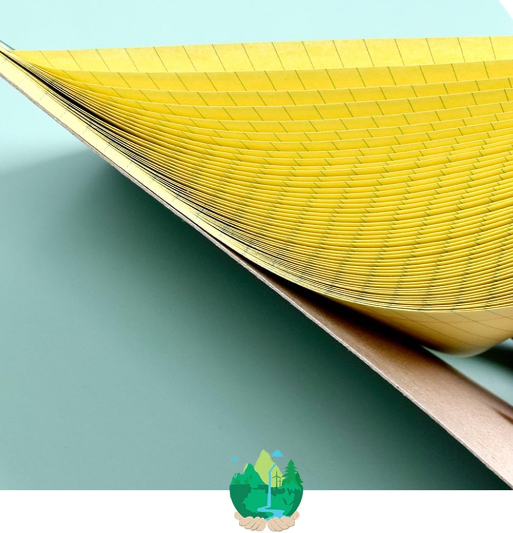 KAISA Legal Pads 8.5x11 inch Writing Pads Wide Ruled Notepads 8.5“x11.75 Canary Note Pads, Yellow 50 Sheets 72 Pads,WT-MCY50W