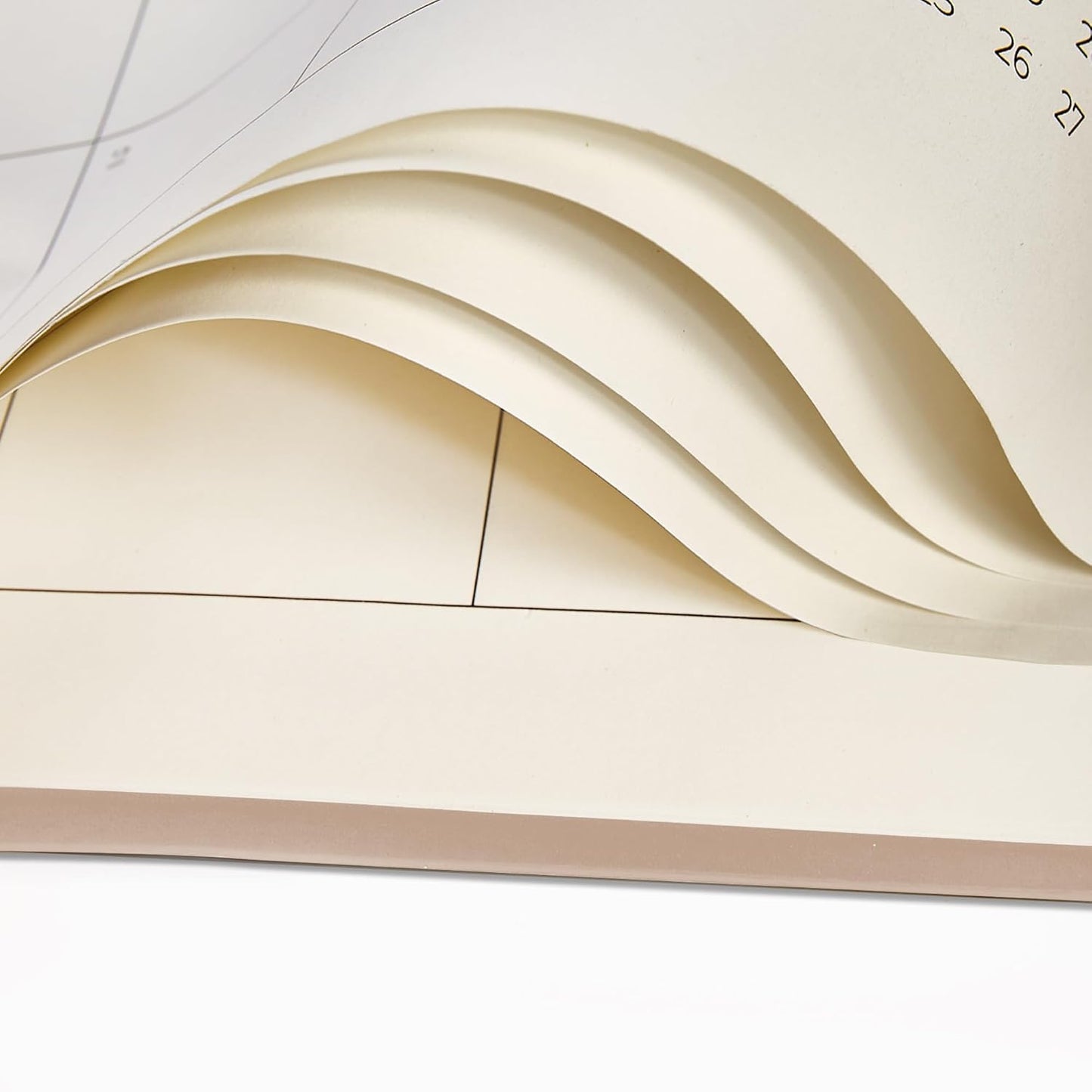 Large Desk Calendar 2025-2026 with Desk Mat, Desktop Calendar 18 Monthly Runs From July 2025 to December 2026, Desk Pad Calendar 22 x 17 Inch Perfect for Planning, Organizing, and Scheduling Your Life (Apricot)