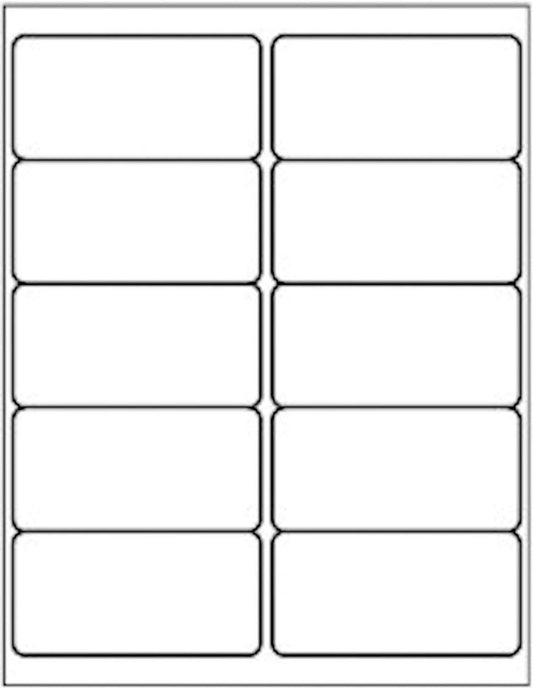 BESTEASY 10-UP Address Labels,/Address Mailing Labels 8000 Sheets Shipping Sticker Labels Compatible Laser/Ink Jet Shipping Labels(80000 Labels)