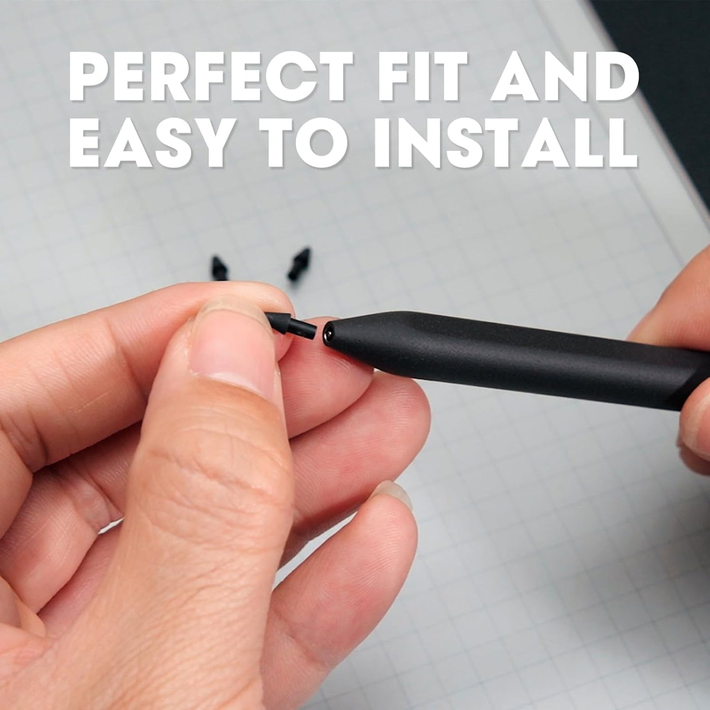 12 Pcs Marker Pen Tips for Remarkable Paper Pro nips with Removal Tool, Durable Stylus Pen Replacement Nibs Marker Pen for Precise Writing & Sketching