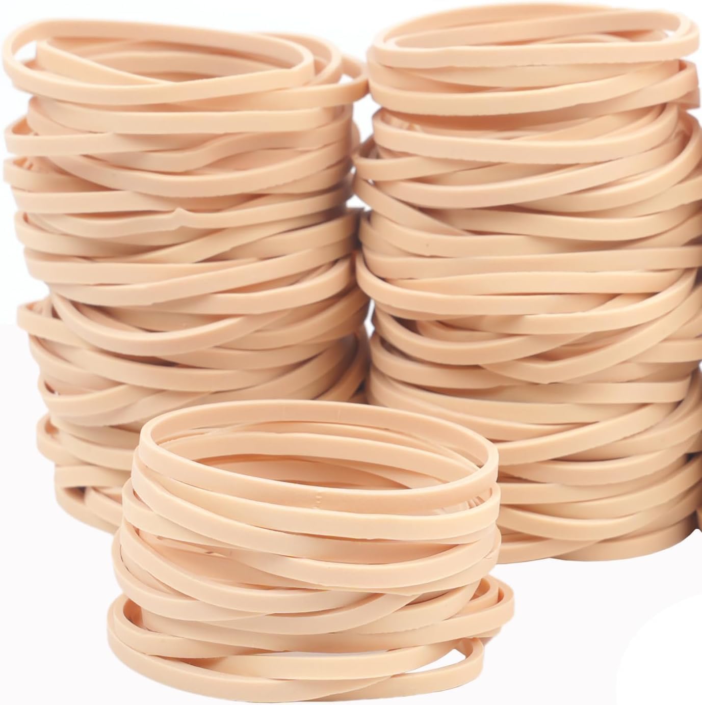 Rubber Band Depot, Size #33, Everyday Rubber Bands - Rubber Band Measurements: 3-1/2" x 1/8'' - Approximately 820 Rubber Bands Per Bag - 1/4 Pound Bag