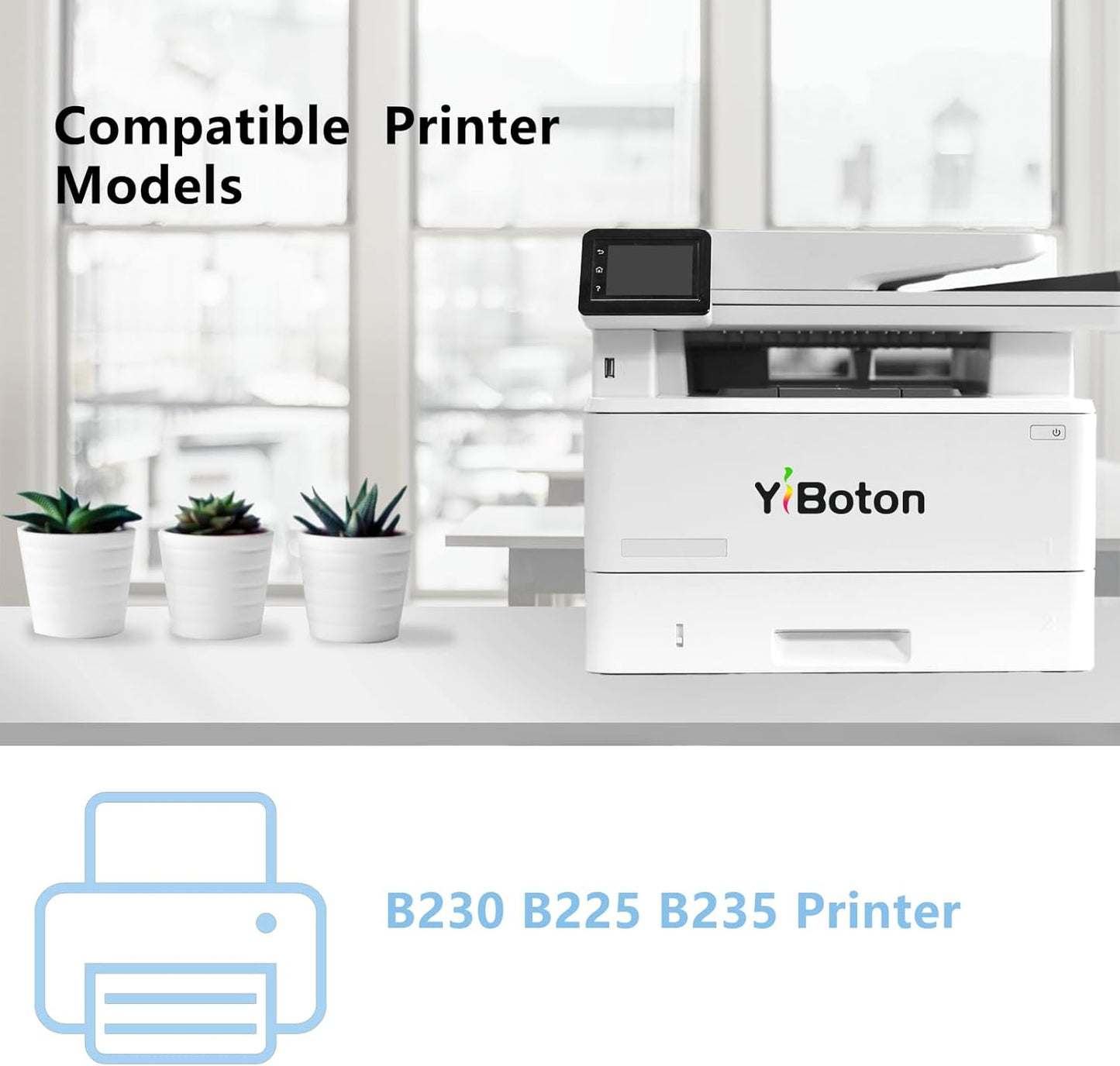 B230 B225 B235 Black High Capacity Toner Cartridge Replacement for Xerox 006R04400 006R04401 Compatible for Xerox B225 B230 B235 Printer