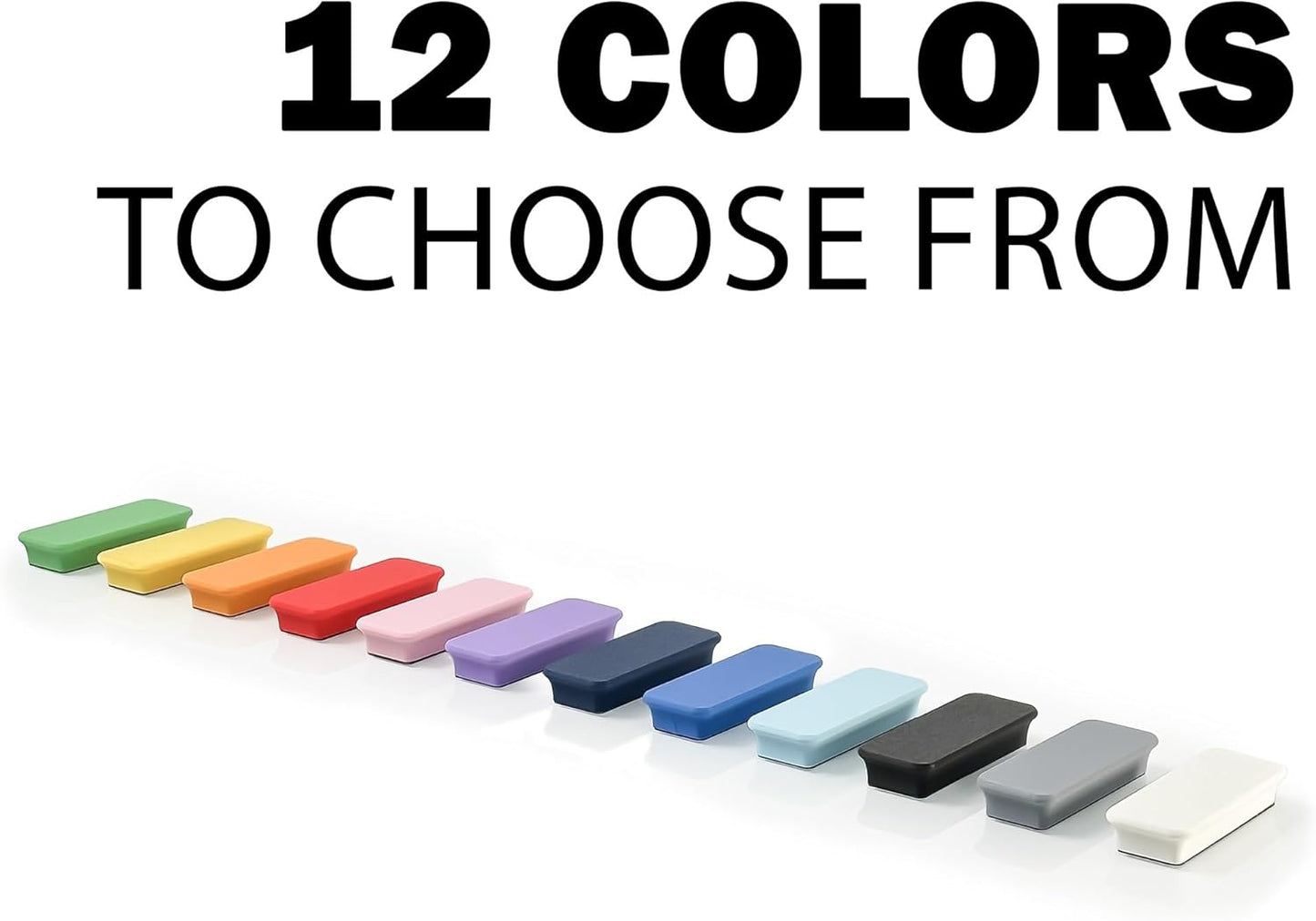 Glassboard Studio Mega Magnets - Neodymium - Heavy Duty, Colorful, Ergonomic, Ideal for Crafting, Quilting, and as Magnetic Knife Holders (1, Cherry Red Bar)