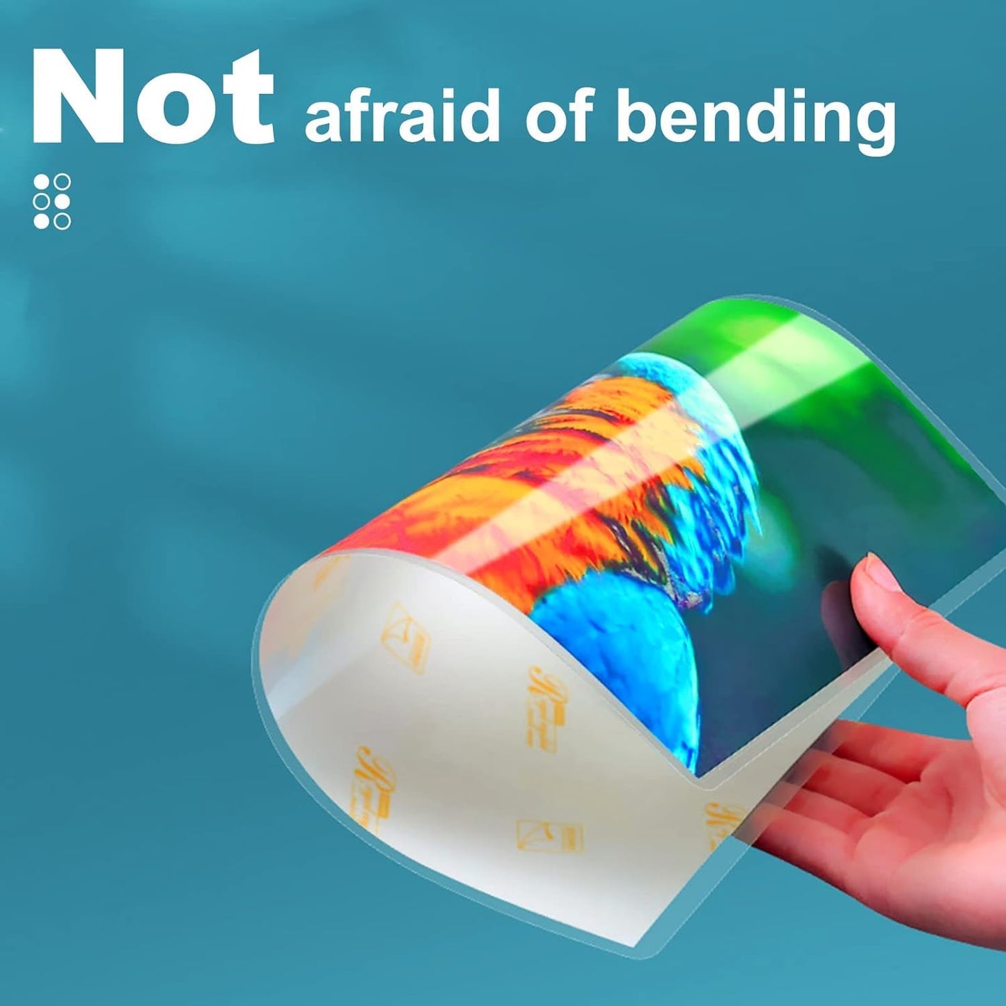 3 mil Thermal Laminating Sheets, Holds 8.5" x 11" Sheets, Thermal Laminating Pouches for Laminator, 9" X 11.5" Letter Size Thermal Laminating Paper, Round Corner 100 Pack