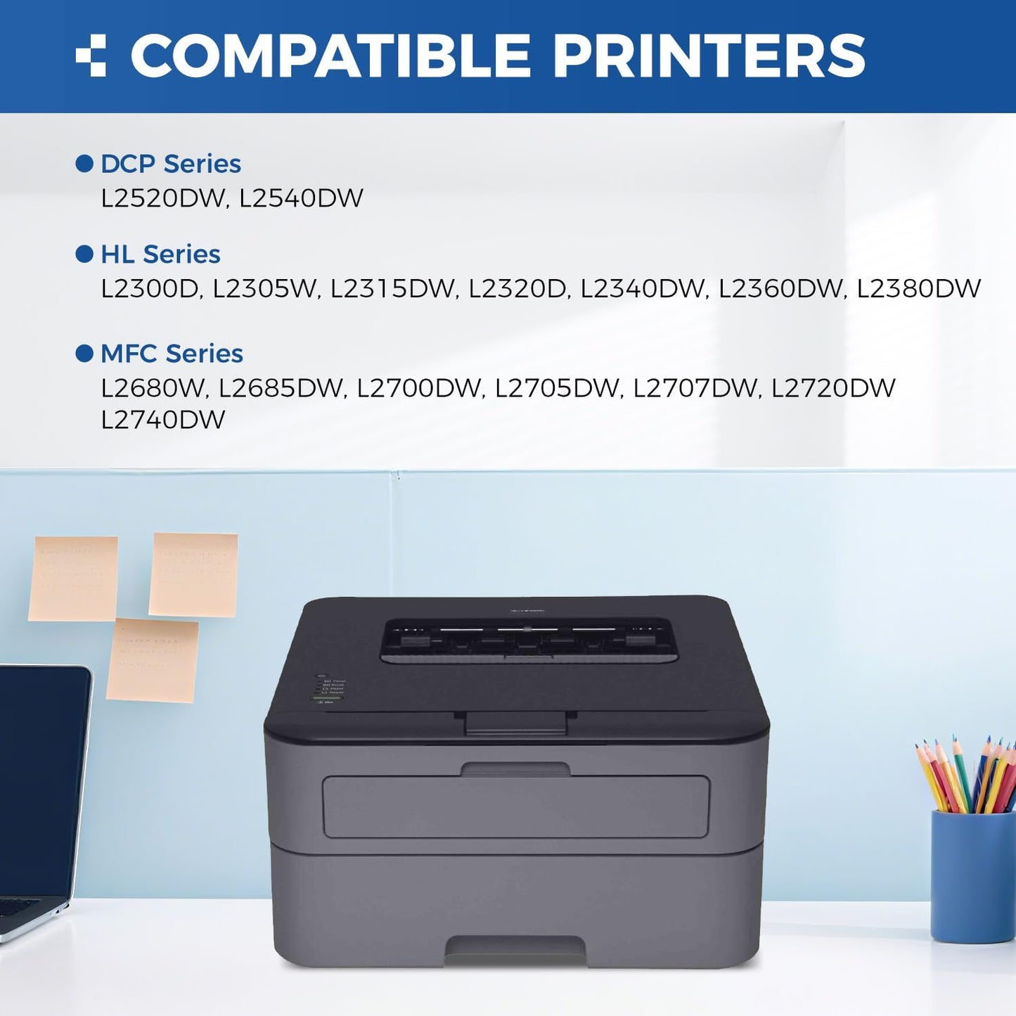 DR630 Drum Unit (Not Toner) Replacement Compatible for Brother DR-630 Imaging Drum HL-L2380DW HL-L2320D HL-L2340DW DCP-L2540DW MFC-L2700DW MFC-L2720DW HL-L2300D HL-L2360DW MFC-L2740DW Printer 2-Pack