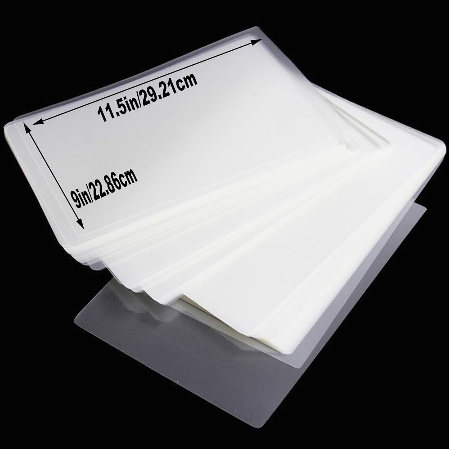 Thermal Laminating Pouches, 300 Pack Laminating Sheets for Use with Thermal Laminators, 9 x 11.5 Inches, Letter Size Sheets, 5-mil Thickness