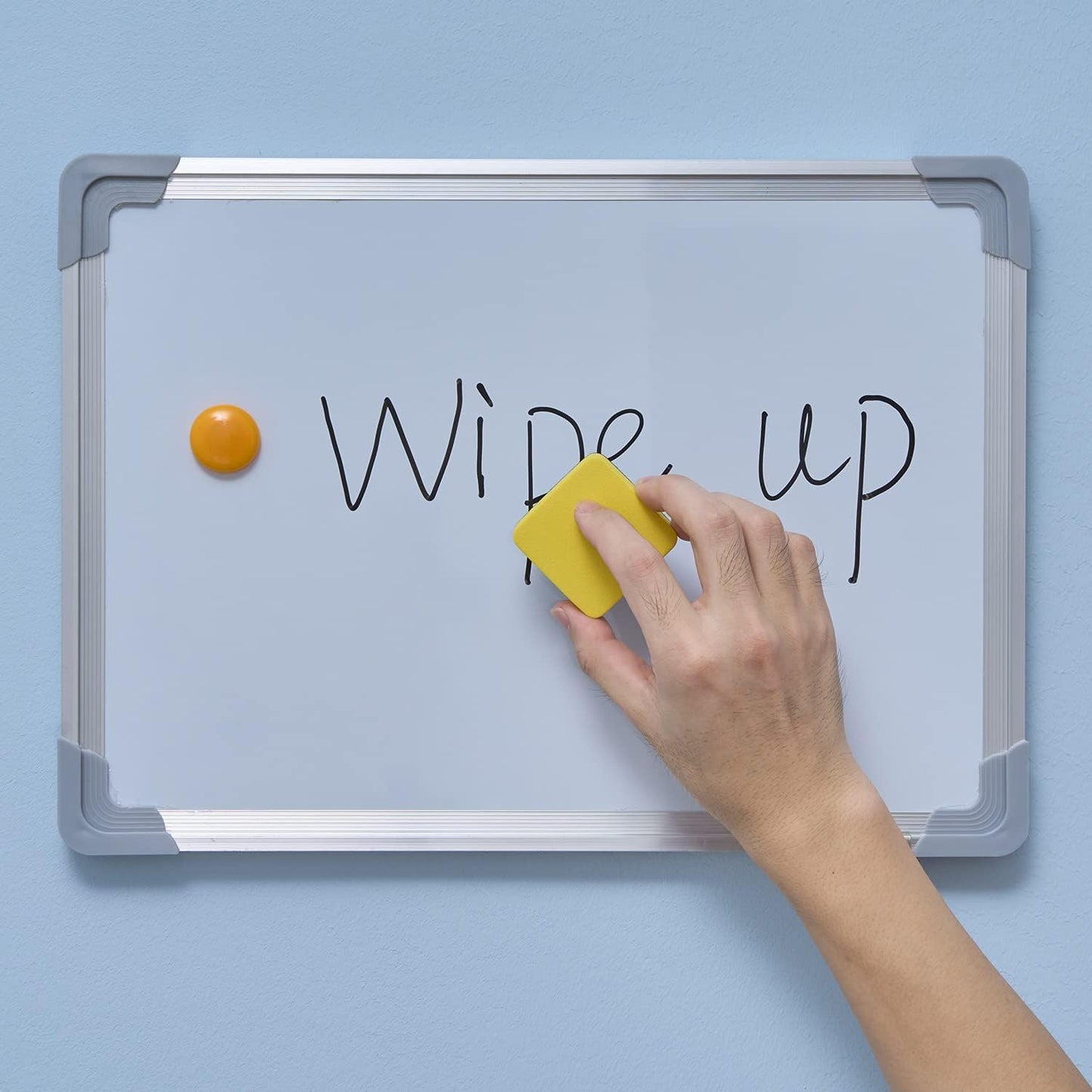 Dry Erase Erasers, Eeoyu 40 Pack Magnetic Whiteboard Dry Erasers Chalkboard Cleaner Wiper for Kids and Classroom Teacher Supplies Home and Office, 8 Color