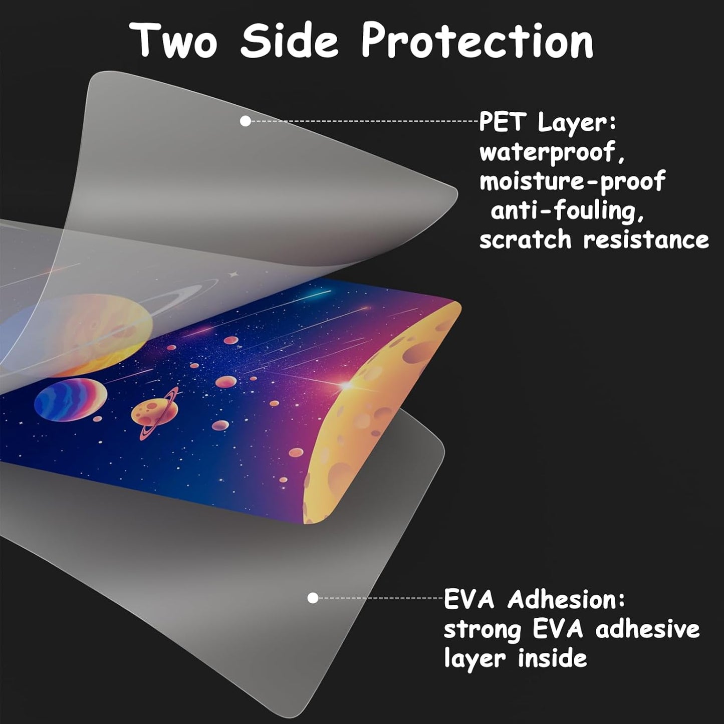 Clear Thermal Laminating Pouches 3mil Letter Size Plastic Laminator Sheets 9 x 11.5 Inch (400 Pack)