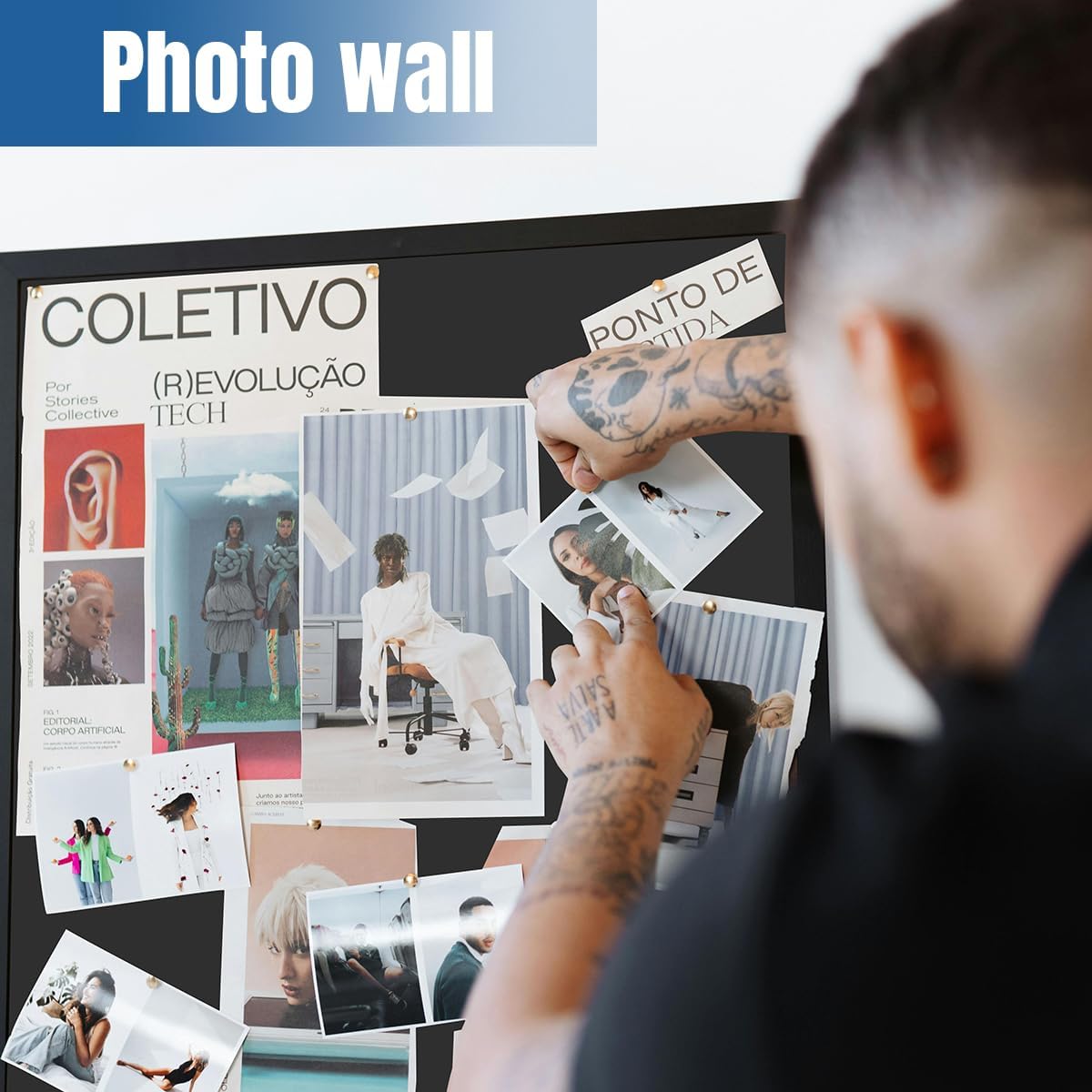 6PACK Black Foam Board 24x36×3/16 inches,5MM Poster Board for DIY Projects High Quality Blank Board Perfect for Arts Crafts School Projects Presentation Displays