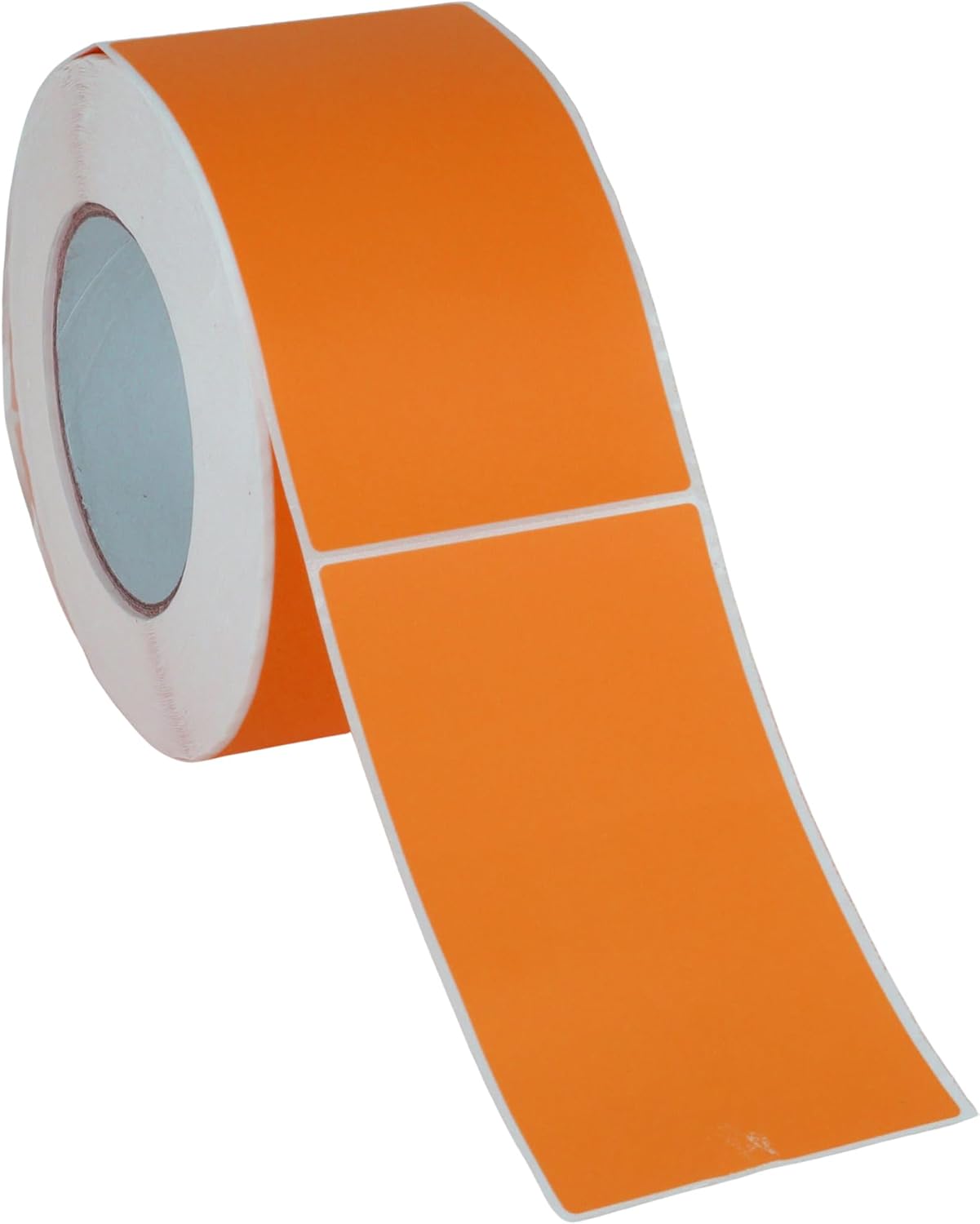 UTILE - Thermal Labels 3x5 Inch 600 Inventory Stickers Roll (Orange), compatible with Thermal Printers - Color Coding Label for Box - Sticker to Write On Packing Labels Color Coded - Tags for Labeling