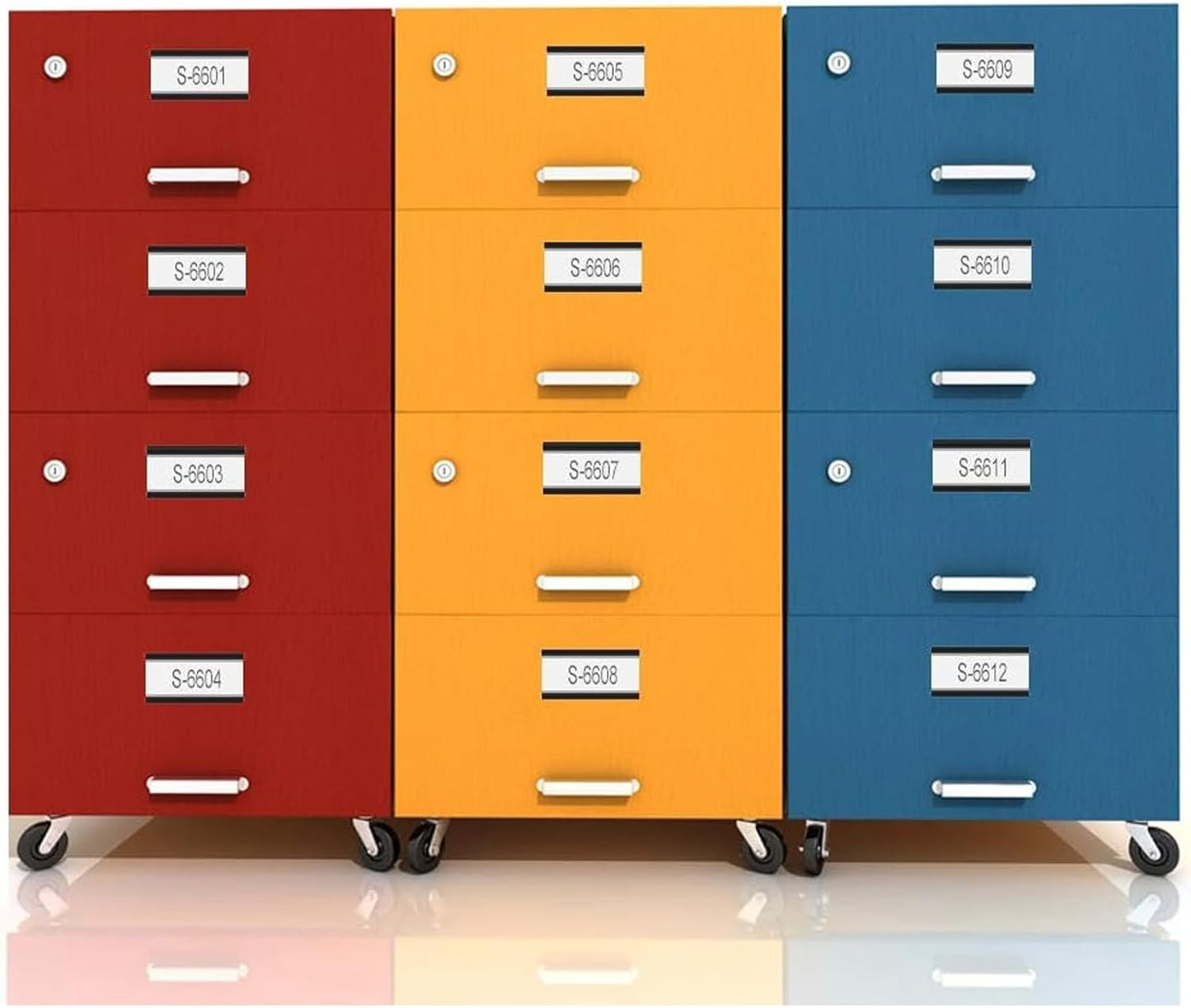 50 PCS Magnetic Data Card Holders 1 x 2 Inch Magnetic Label Holder Magnetic Labels with 50 Magnets and 50 Cards Magnetic Sign Holder for Metal Shelving, Metal Racks, Metal Mailboxes