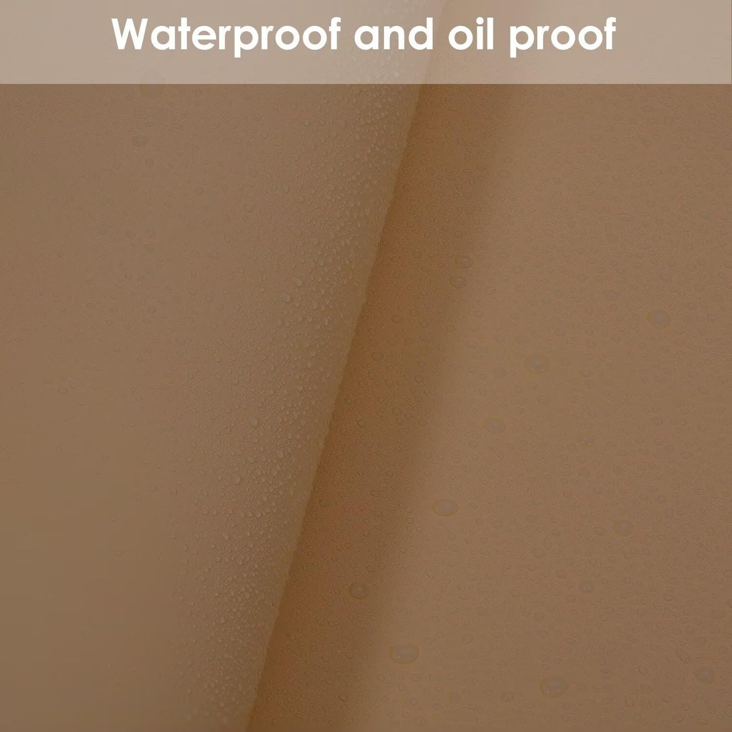 Leather Table Cover,1.8mm Thick,36x72 Inch Table Protector,Table Protector for Dining Room Table,Dining Room Table Protector Pad.(Khaki+Silvery,36x72)