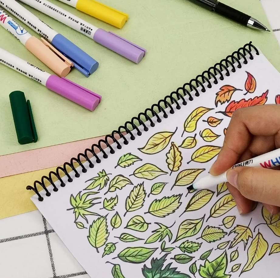 Plutreas 100 Pack Plastic Spiral Binding Coils, 4:1 Pitch, Spiral Binding Spines for Office Documents, Engineer Papers, Business Projects (6mm (30 Sheet Capacity))