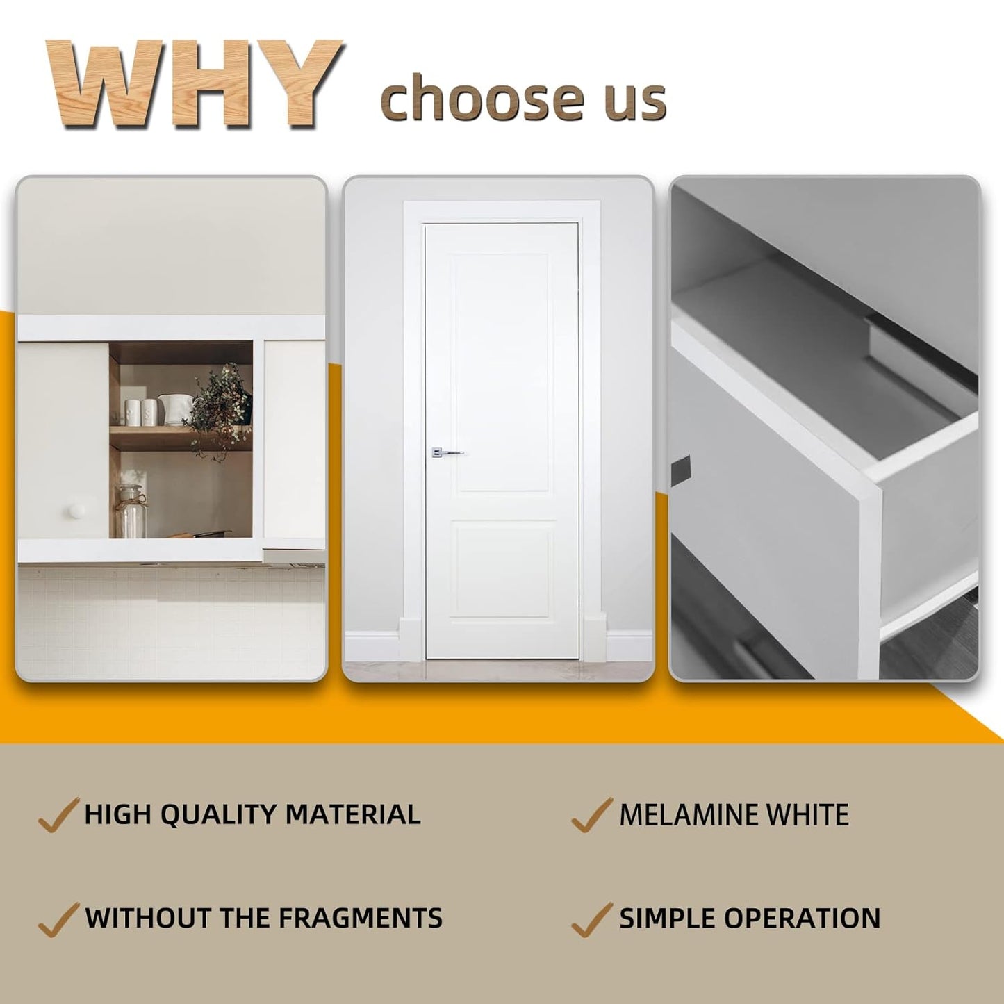 GSCIT Club White Edge Banding, 5/8 inch x 25ft Melamine Edge Banding with Hot Melt Adhesive Preglued Cabinet Edge Banding Flexible White Veneer Edging