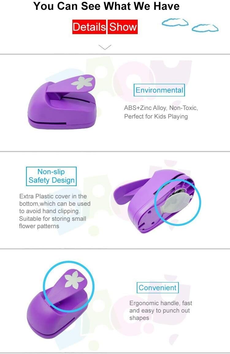 Craft Lever Punch 2.15X2.15 inch Equilateral Size Square Paper Punch （Corner to Corner 3inch） Professional Tool for Paper Crafting DIY Projects，Gifts，Stationery，Greeting Cards Arts Fun Projects