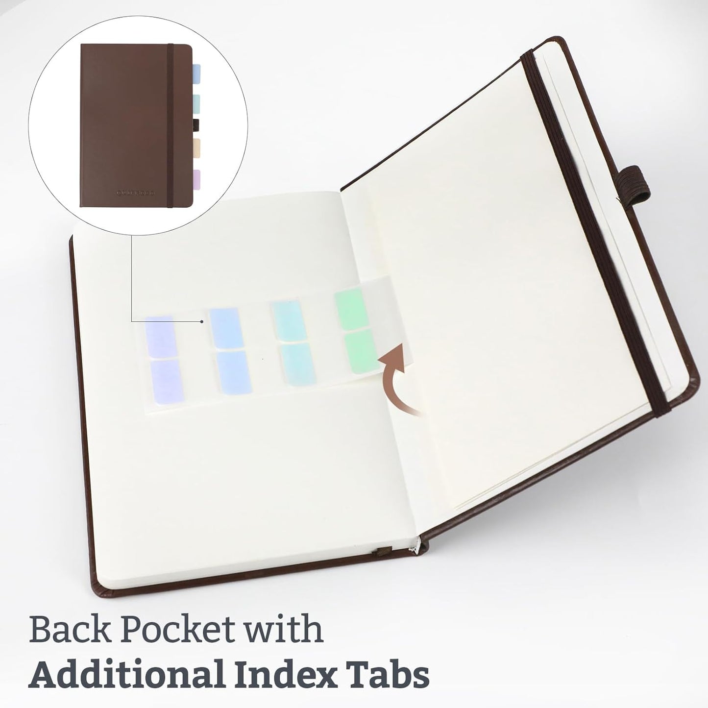 Bullet Dotted Hardcover Journal Notebook, A5 140 Pages 120Gsm Thick Paper for School,Note Taking,Work,Diary，5.7''*8.3'',Lavender