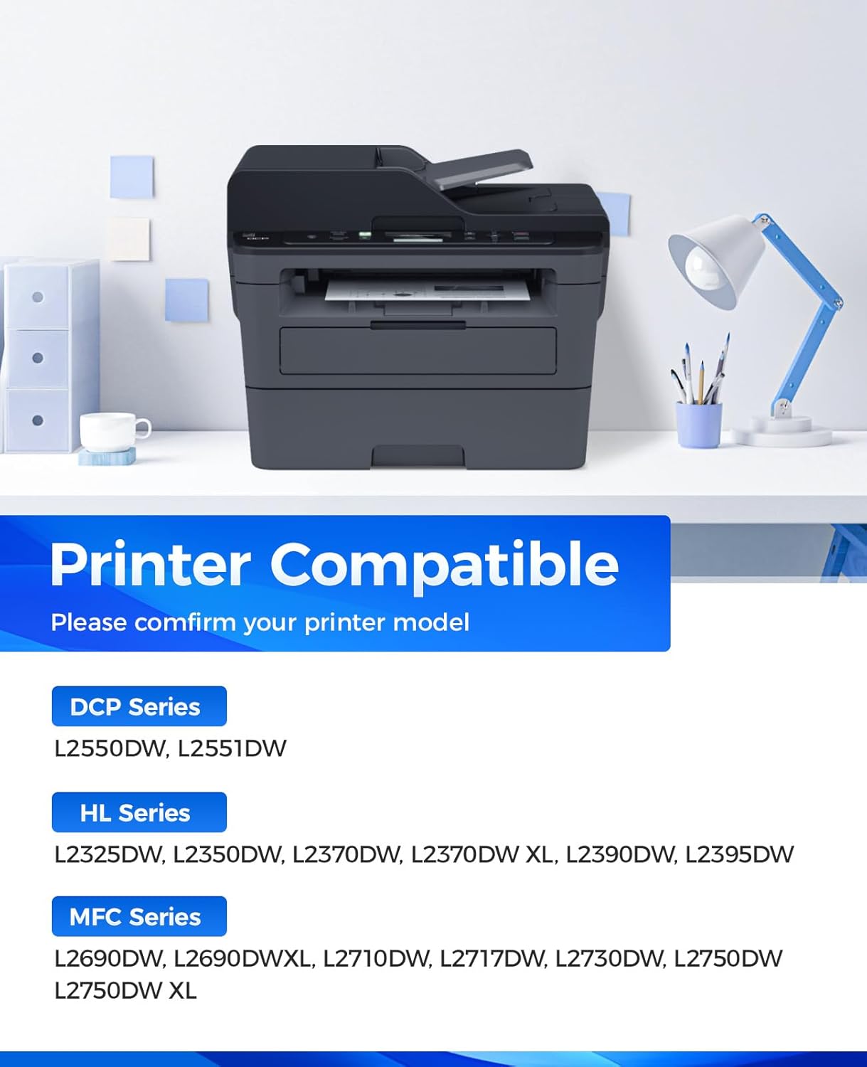 DR730 Drum Unit (Not Toner) 2-Pack Replacement for Brother DR-730 Imaging Drum Compatible MFC-L2710DW MFC-L2750DW DCP-L2550DW HL-L2350DW HL-L2395DW HL-L2370DW HL-L2390DW MFC-L2690DW HL-L2325DW Printer