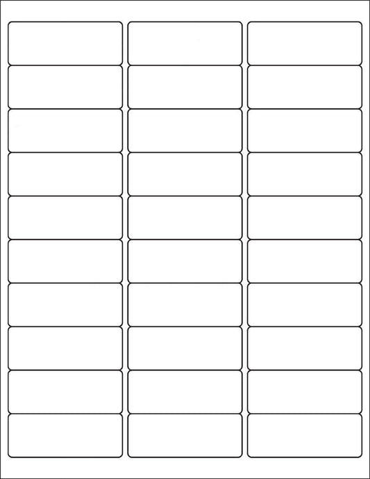 BESTEASY 30-up 4000 Sheets 1" X 2-5/8" Address Shipping Labels for Laser and Inkjet Printers, FBA Product Labels (120000 Labels)