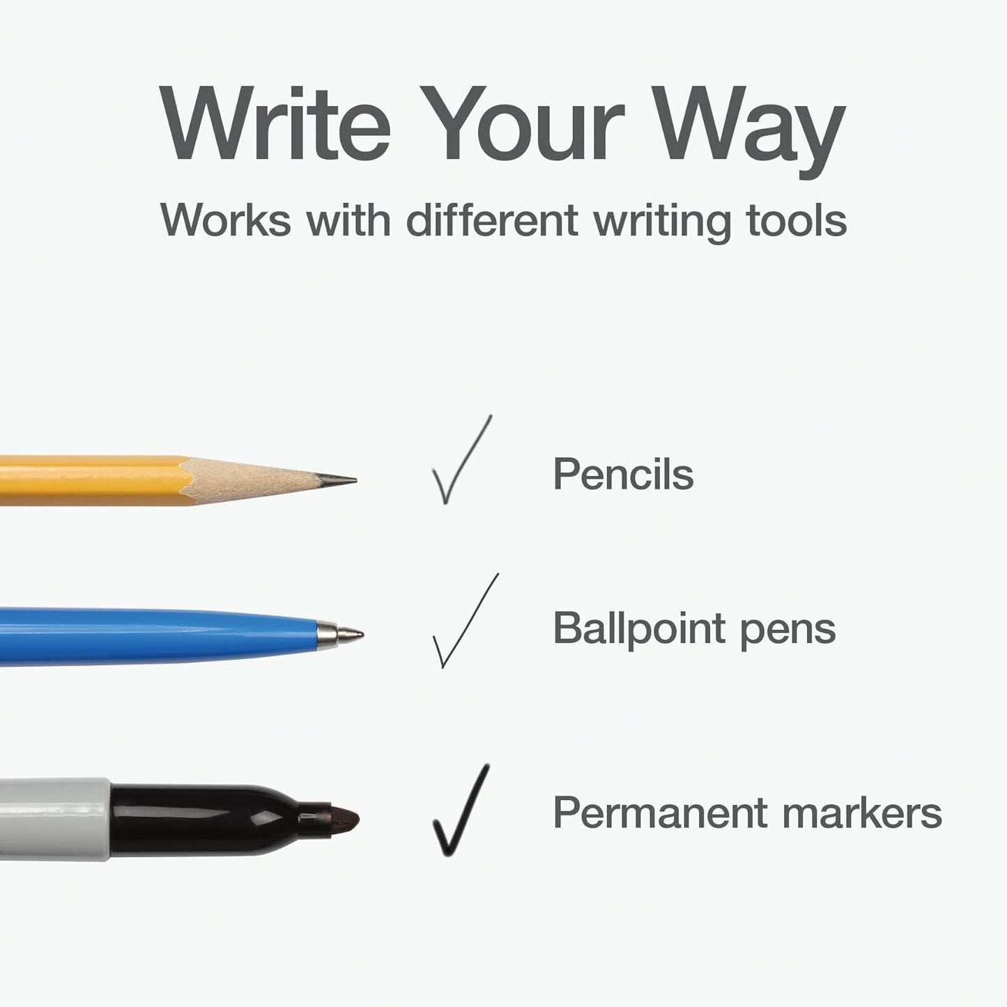Redi-Tag Write-On Tabs, Permanent Adhesive Index Tabs, Assorted Primary Colors: Yellow, Orange, Red, Blue and Green, 1" x 7/16", 390 Pack (1009303)