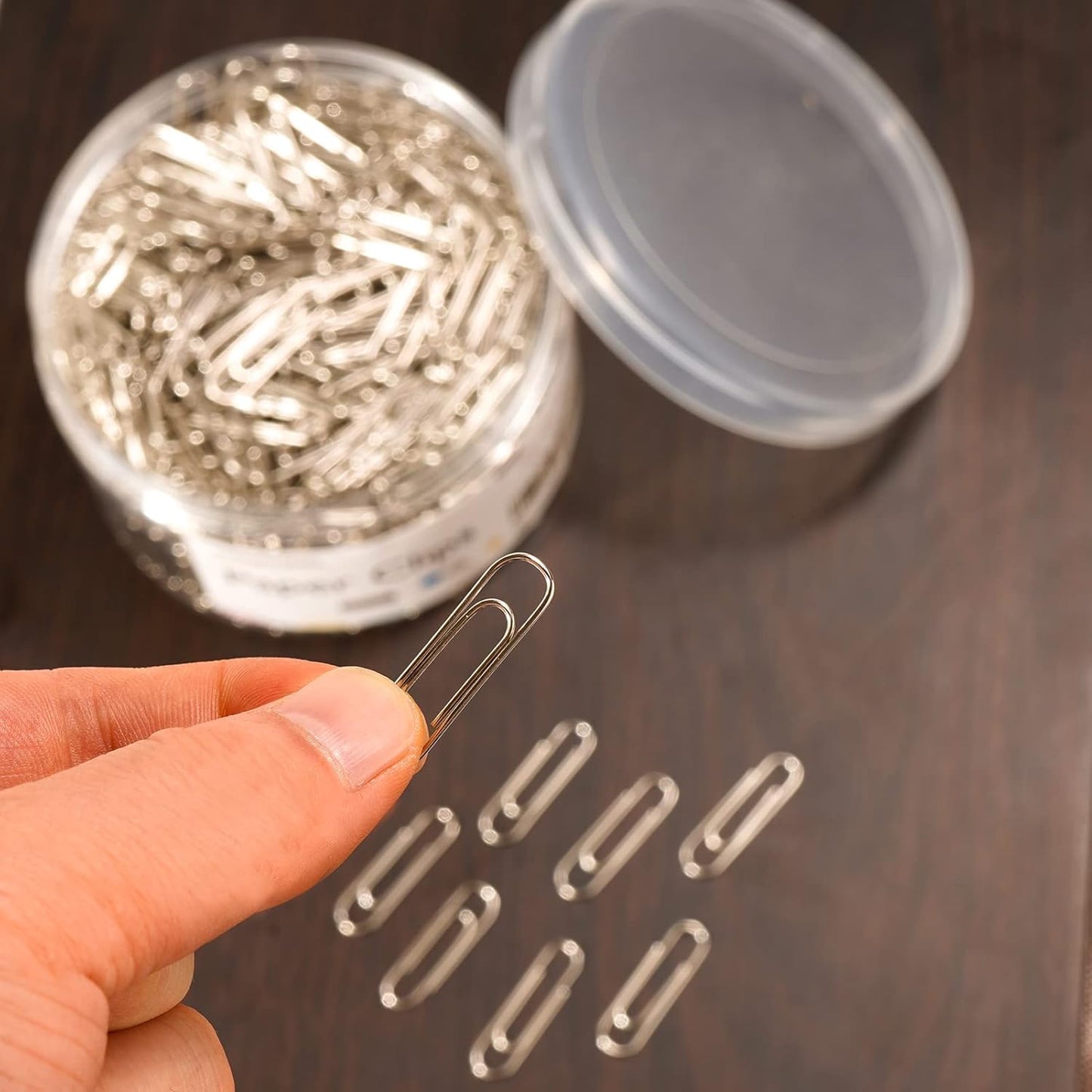 Silver Medium Paper Clips, 750 Pack Paperclips 1.3 Inch (33 mm) Paper Clips Suitable for Office School and Daily Use Also Used for Daily DIY Paper Clip(Silver)
