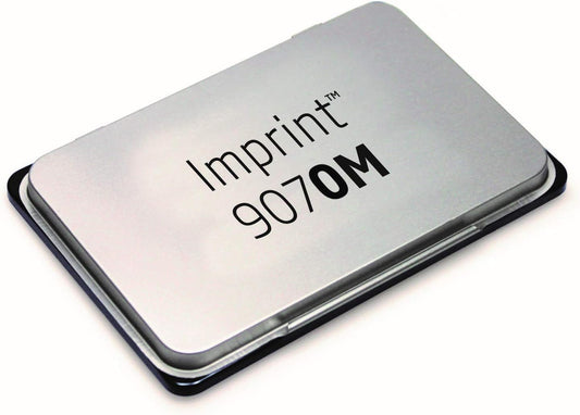 Trodat Imprint 9070M Metal Stamp Pad, 1-7/8" x 2-3/4", Dry (No Ink)