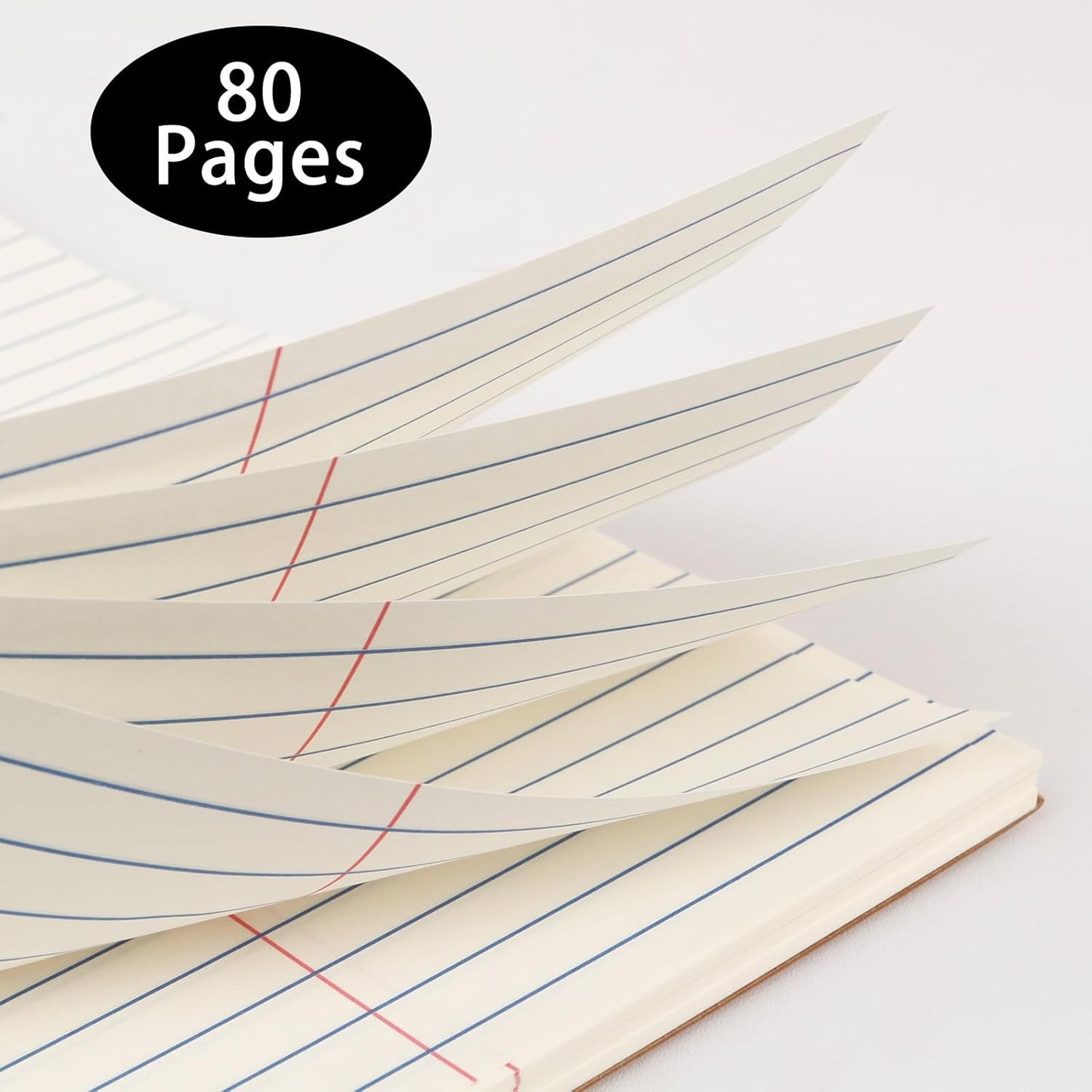 Steno Pads – 6x9 Inches 80 Sheets Steno Notebooks for Writing Notes in School, University, College & Office (2PCS Purple)