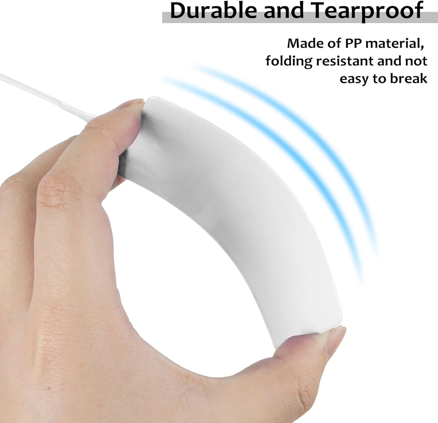 100 Plastic Tags Water Proof Tags for Labeling Shipping Tags Security Tamper Seals Hanging Tags Writable Marker Ties Storage Tag with One Marker Pen (White)