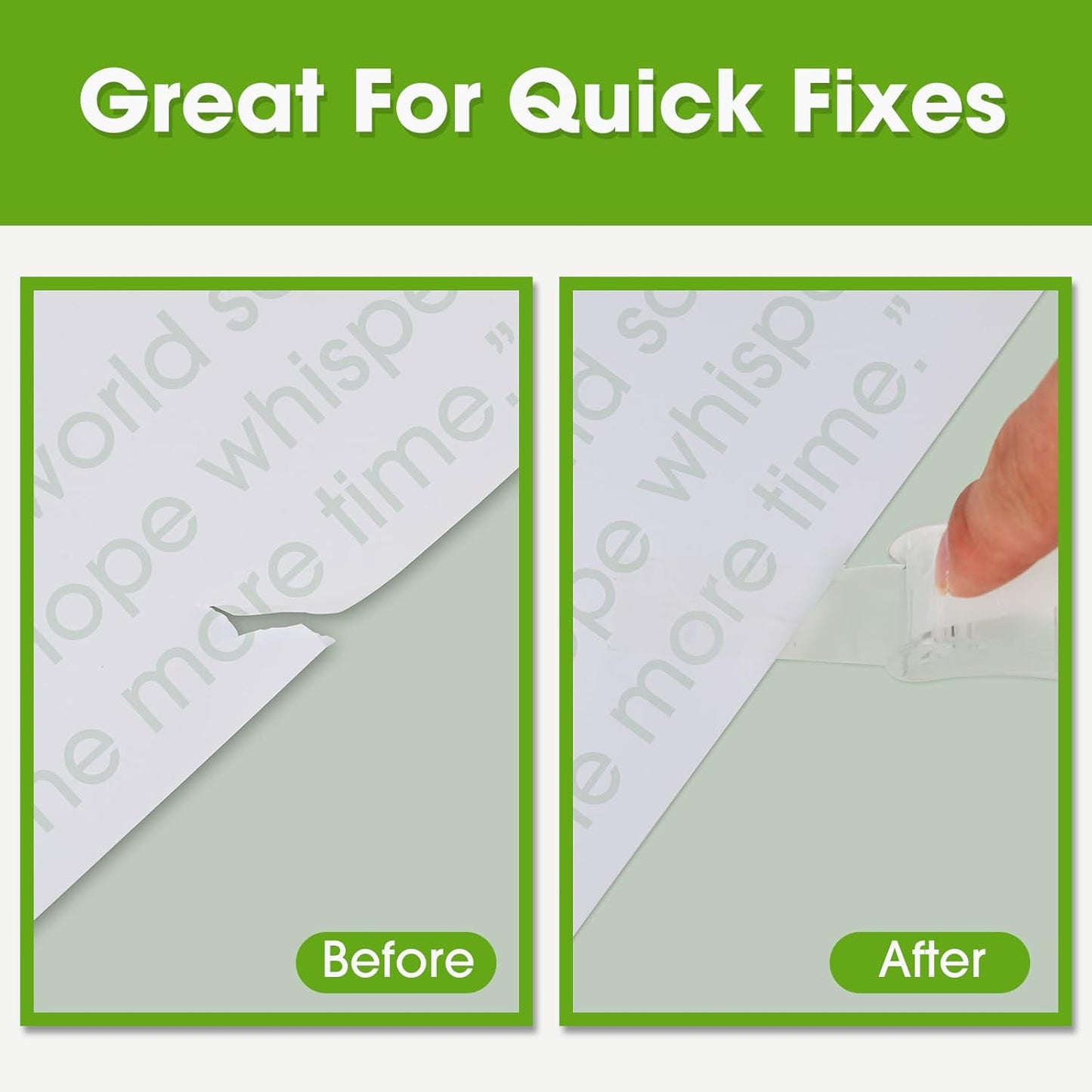 Invisible Tape, Home Office Supplies and Back to School Supplies for College and Classrooms, Matte Finish, 3/4 in x 650 in, Dispensered, 6 Pack