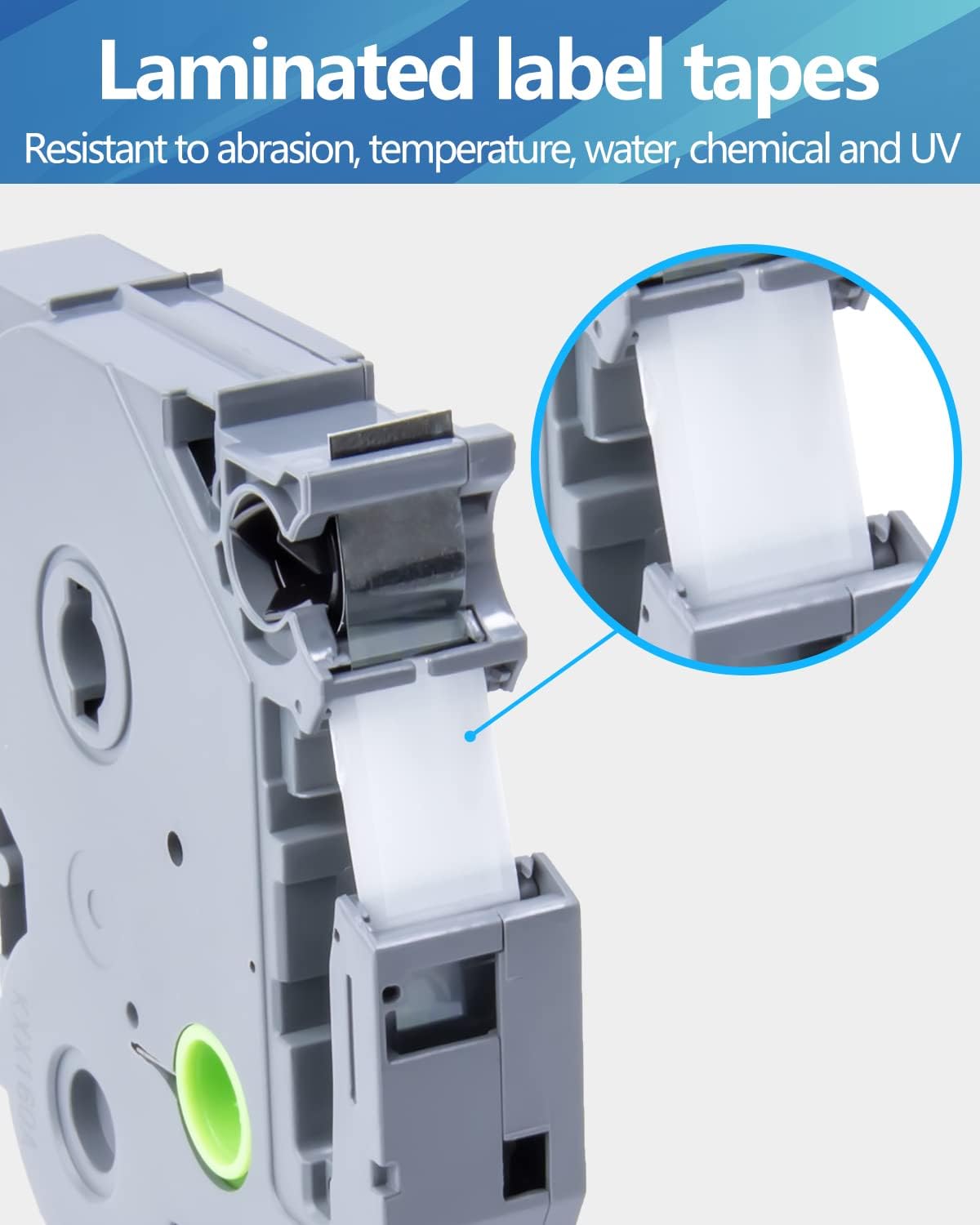 Weemay 3 Pack TZe-325 Compatible for Brother P-Touch Label Tape 9mm 0.35 White on Black TZe TZ Tape TZ-325 TZ325 TZe325 3/8 Label for PTouch PTD210 PTD220 PTH110BP PTD410 PTD600 Printer