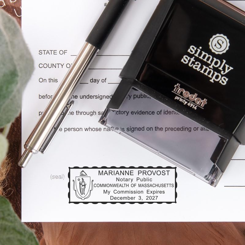 Florida Rectangular Notary Stamp | Official State Notary Stamp | Official Seals | Meets State Specifications (Florida, Rectangular Stamp)