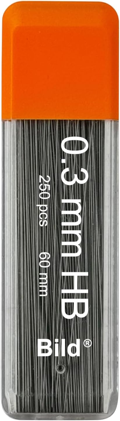 Bild Premium 1250 Leads of 0.3 mm HB Mechanical Pencil Lead Refills (HB Mega, 0.3 mm)