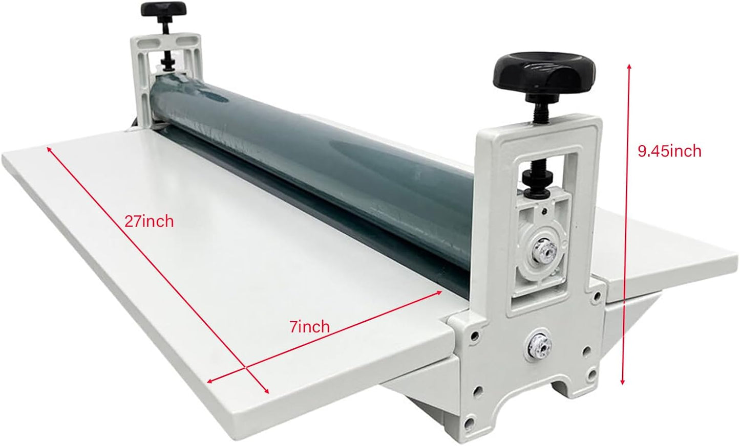 25'' Manual Cold Roll Laminator Laminating Machine Lamination Foldable Long Wings