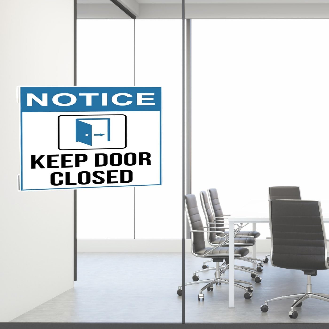 12 Pack 11x8.5 inch Acrylic Sign Holder, Horizontal Clear Plastic Frame for Paper, Wall Mount Sign Holders with Double Side Tape Adhesive for Home, Office, Store, Restaurant