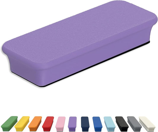Glassboard Studio Mega Magnets - Neodymium - Heavy Duty, Colorful, Ergonomic, Ideal for Crafting, Quilting, and as Magnetic Knife Holders (1, Periwinkle Purple Bar)