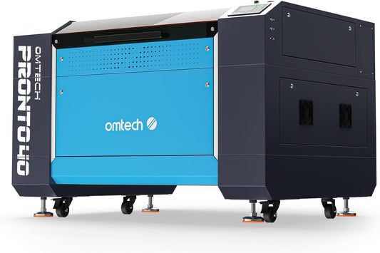 OMTech Pronto 90W CO2 Laser Engraver & Cutter – 35"x24" Workspace, 1000mm/s Speed, Autofocus, Air Assist, 2-Way Pass, for Wood, Acrylic & More