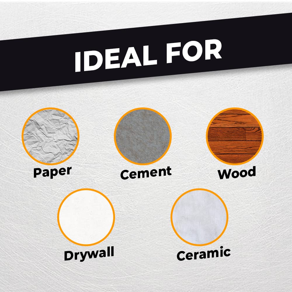 WOD MT5 Utility Grade Masking Tape, 1 inch x 60 yds. for Home or Office air-Dry Painting, Labeling, & Packing. Leaves no Residue