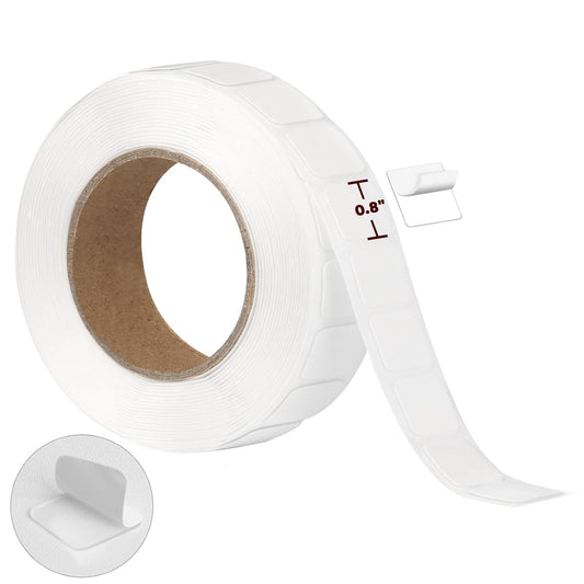 200 PCS Nano Tape Double Sided Squares 0.8" Nano Tape Precut Adhesive Glue Points Double Sided Mounting Putty Picture Hanging Adhesive Dots for Balloon Poster Walls Hanging Removable (Tape)