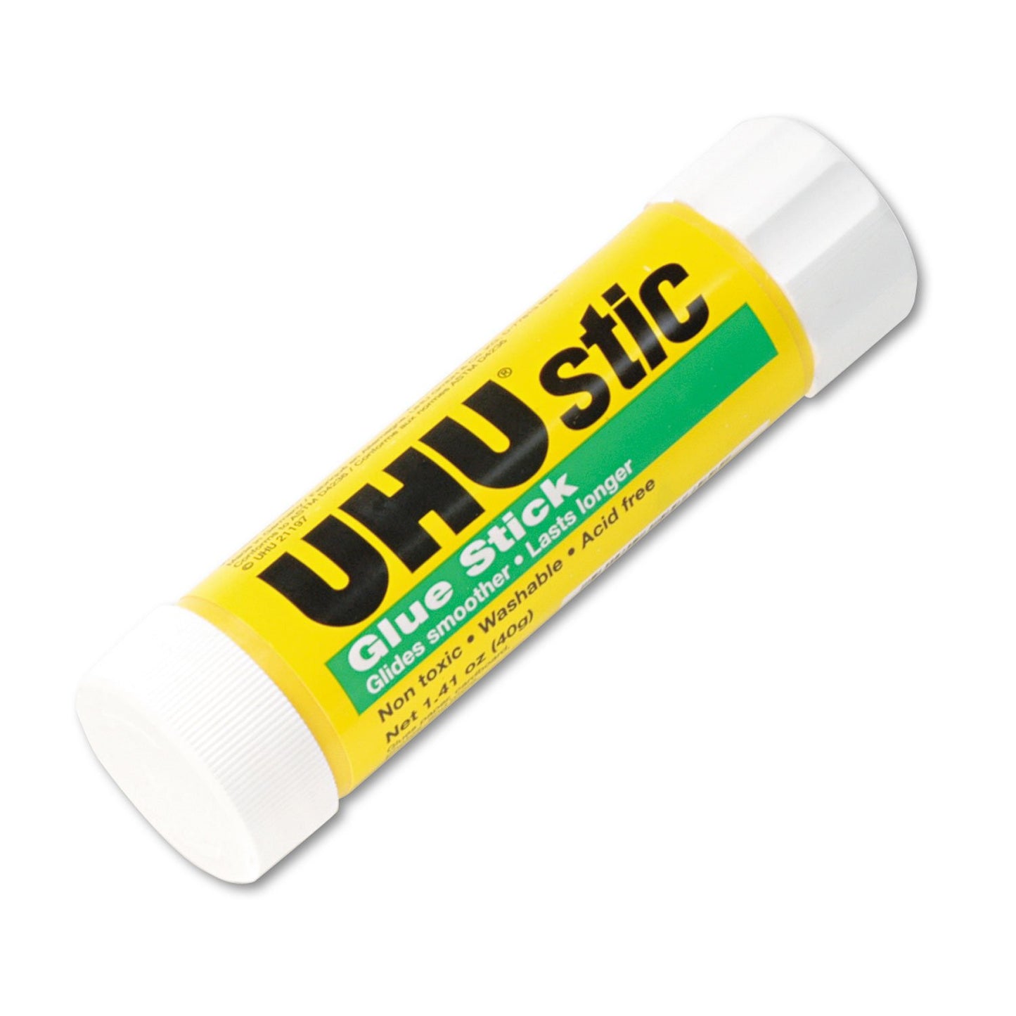 UHU Clear Glue Sticks (SAU99655), White
